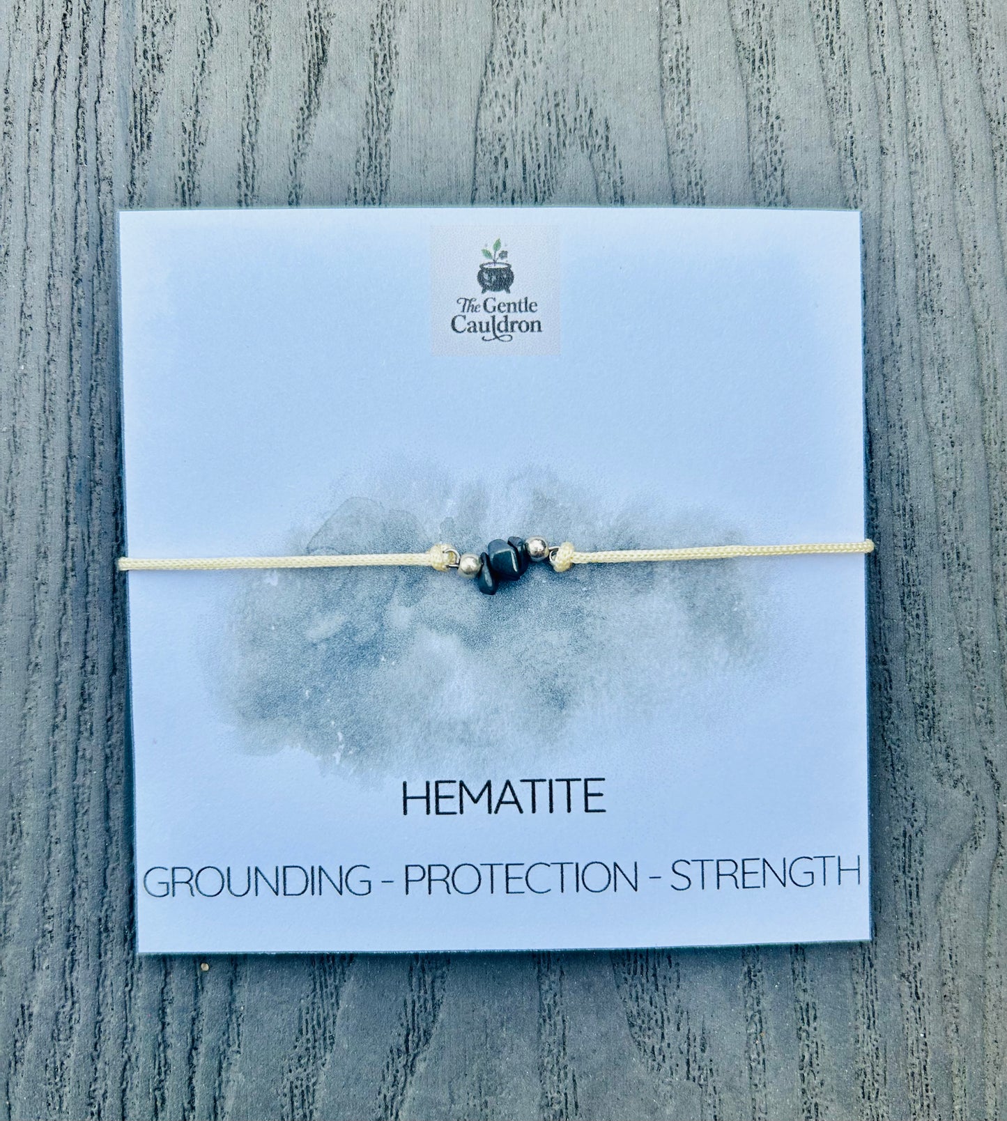 Hematite Crystal Bracelet