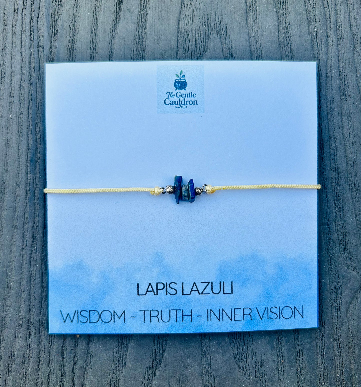 Lapis Lazuli Crystal Bracelet