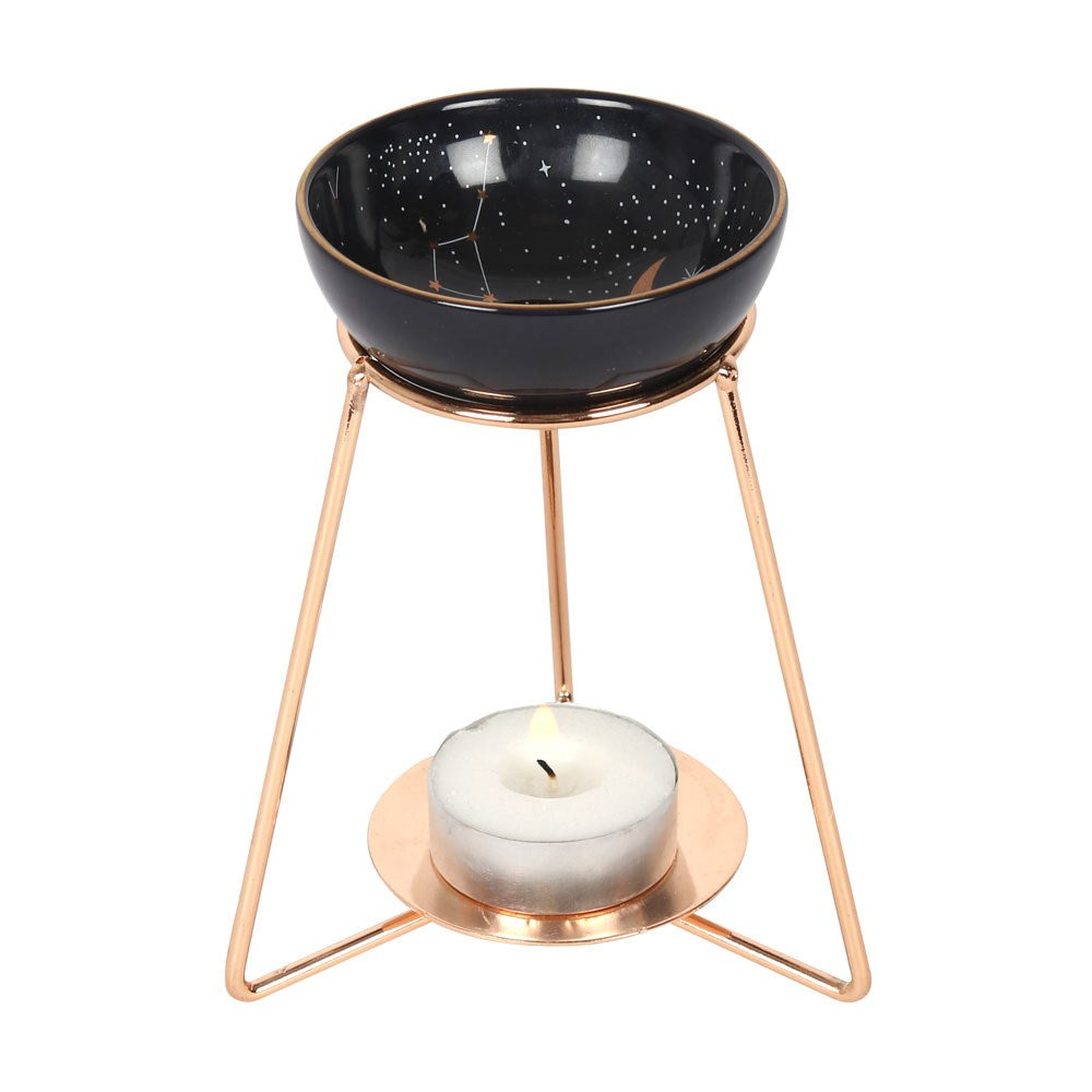 Star Sign oil burner & wax warmer - purple