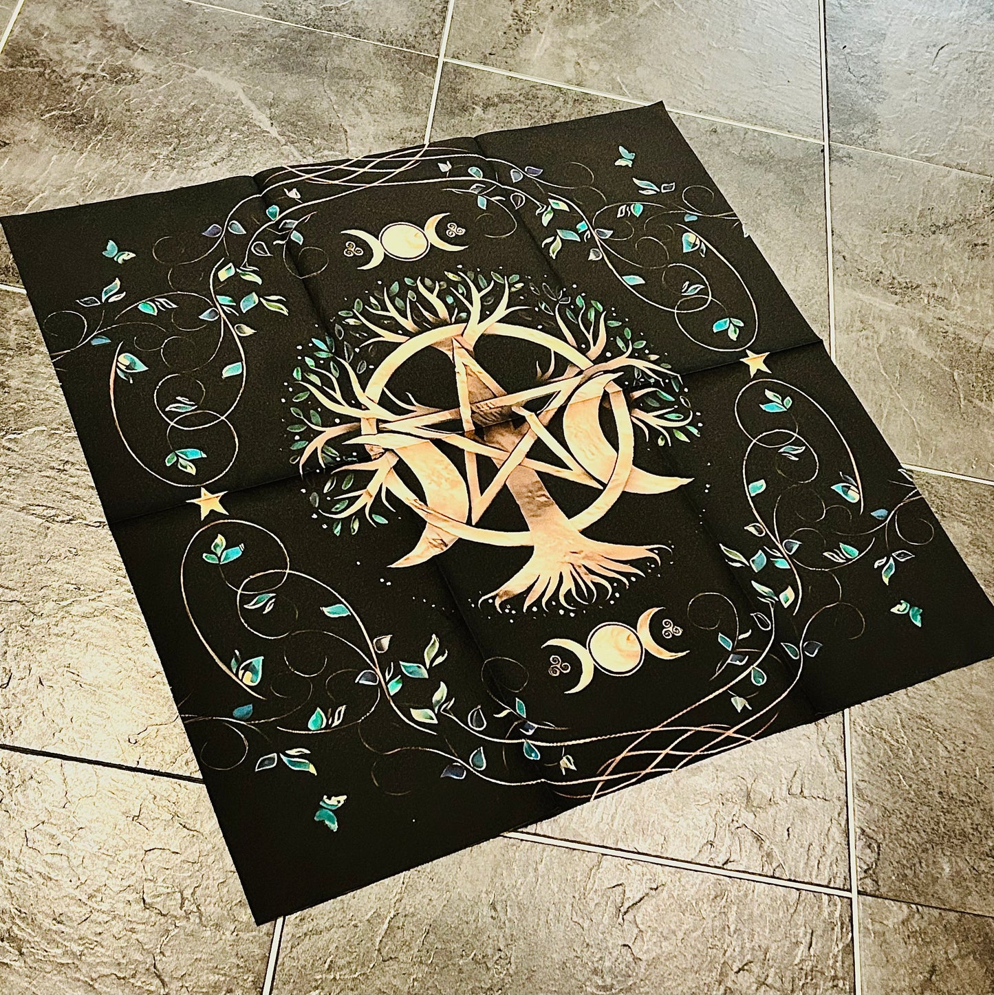 Tree of Life Tarot/Altar Cloth