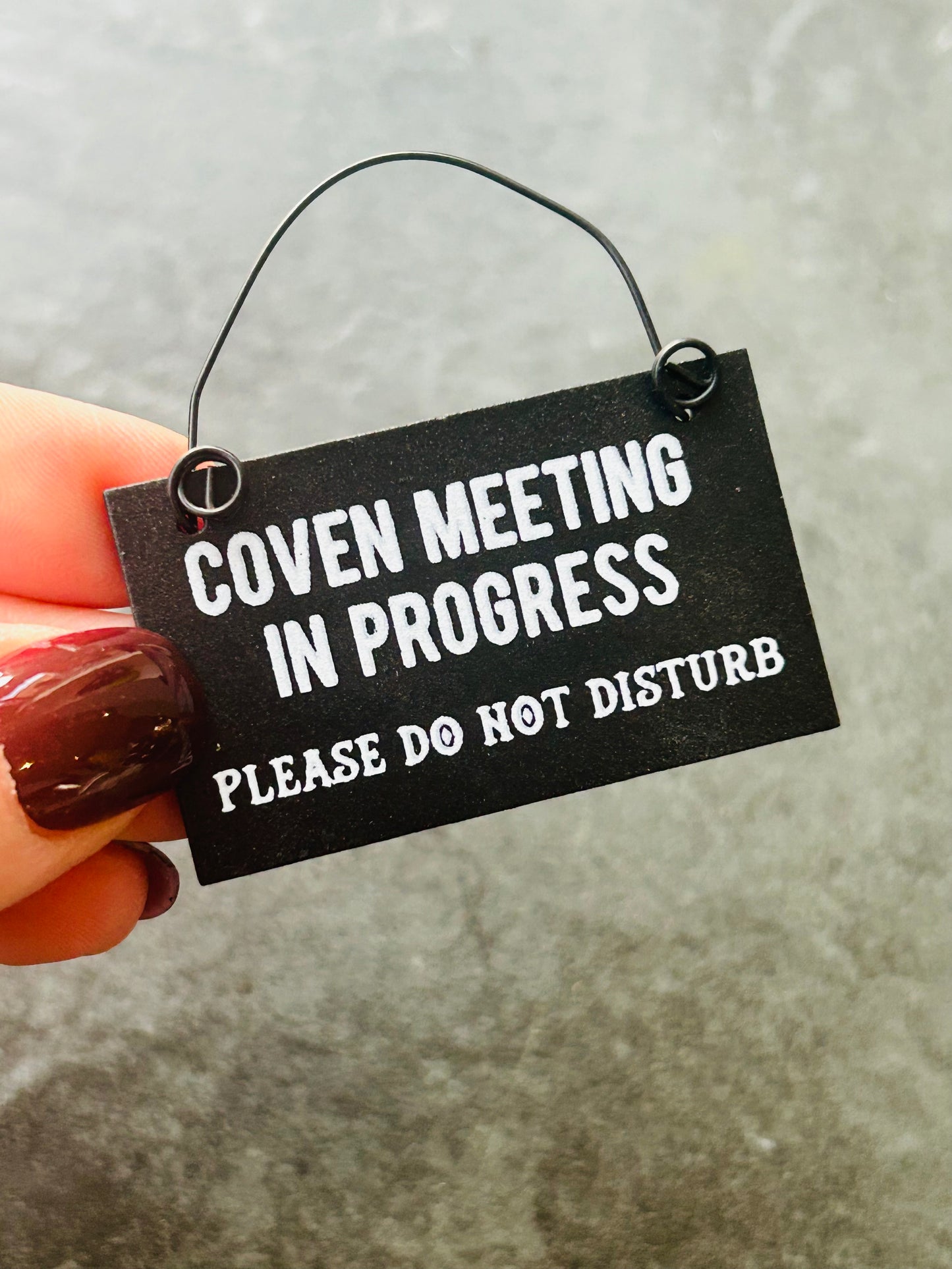 Mini Witchy Hanging Signs