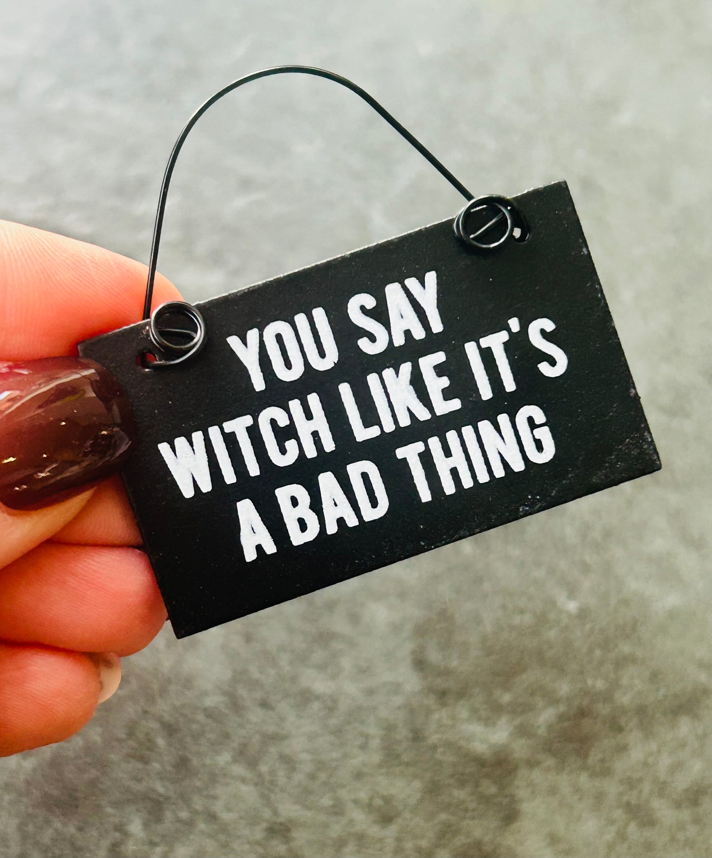 Mini Witchy Hanging Signs