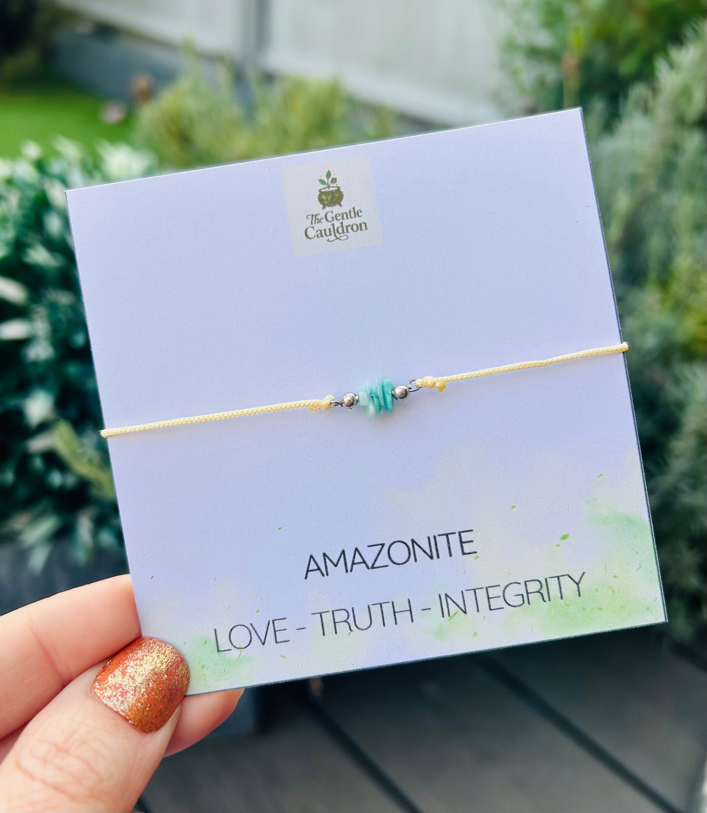 Amazonite  Crystal Bracelet