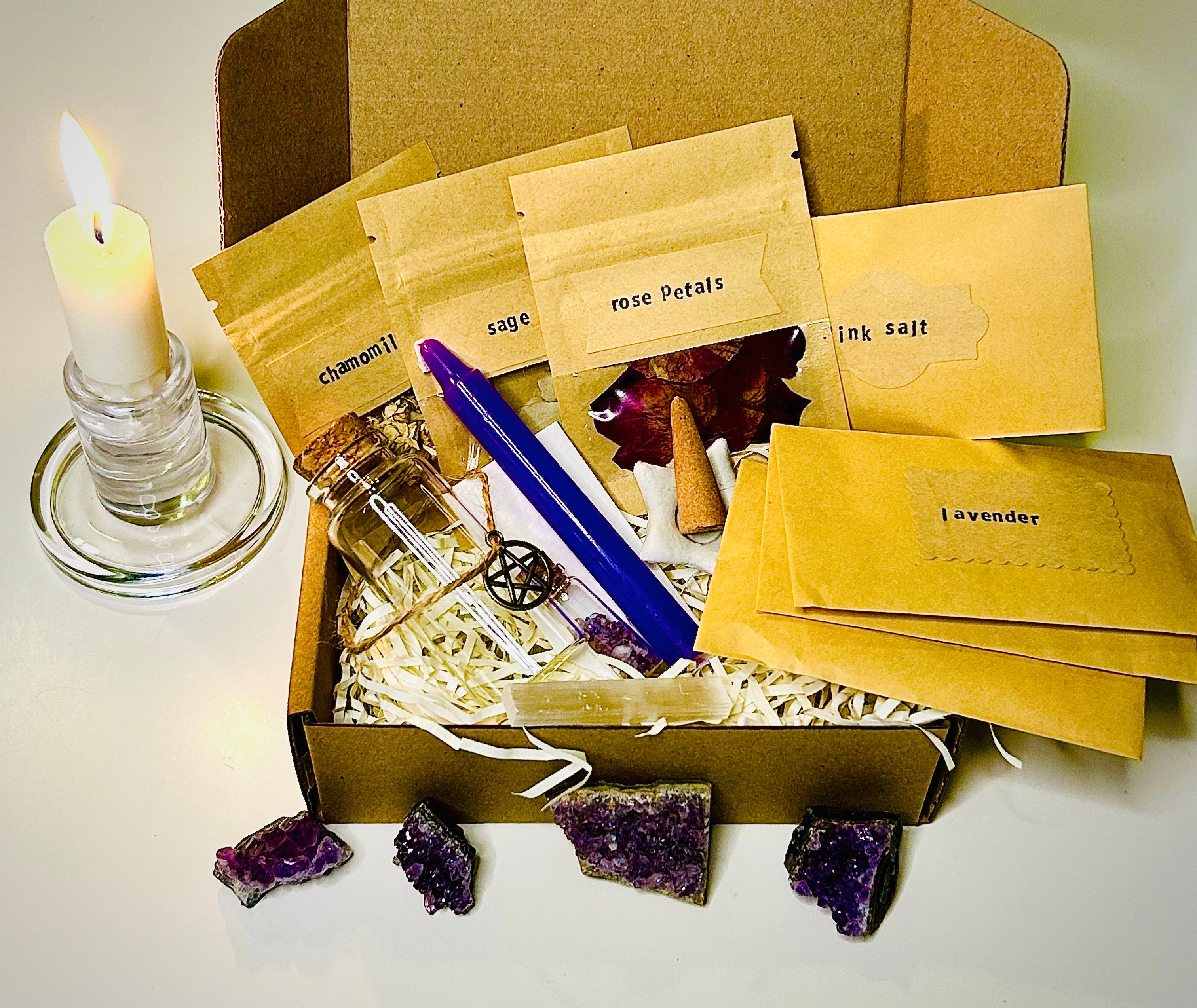 Anxiety Reducing Spell Kit – The Gentle Cauldron
