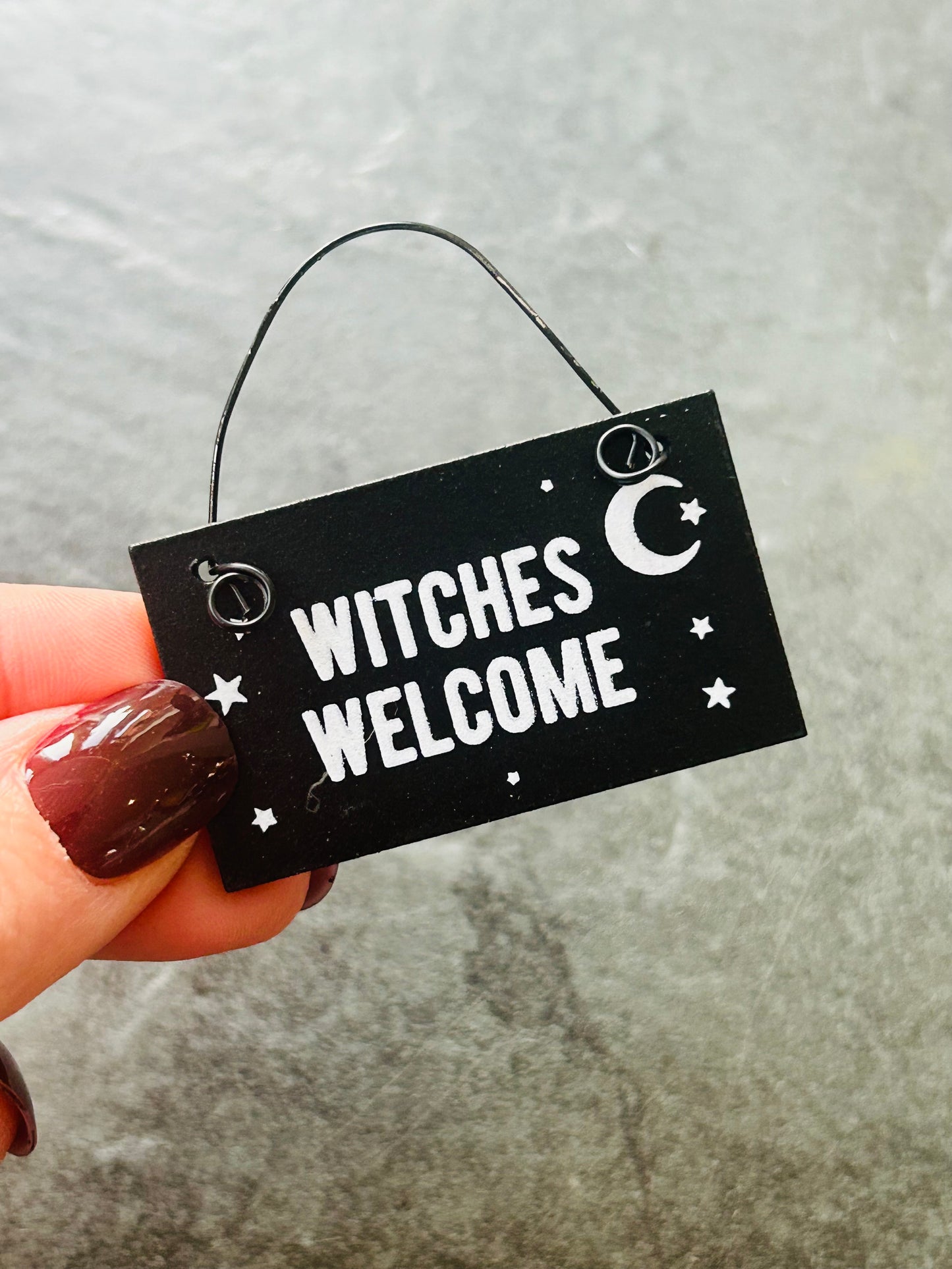 Mini Witchy Hanging Signs