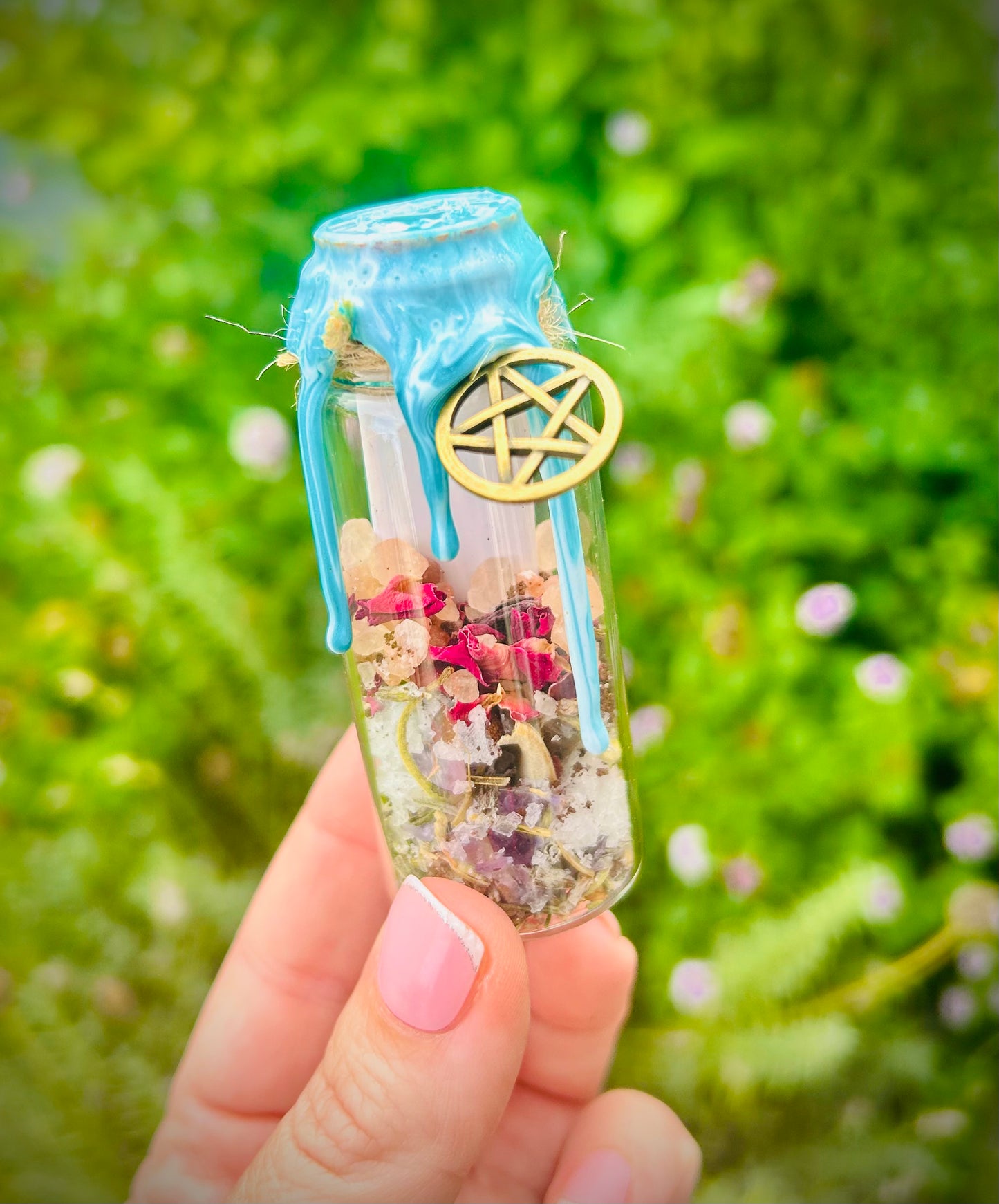 Anxiety reducing and calming Spell Jar