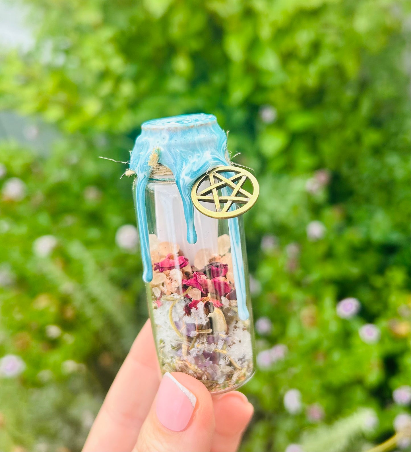 Anxiety reducing and calming Spell Jar