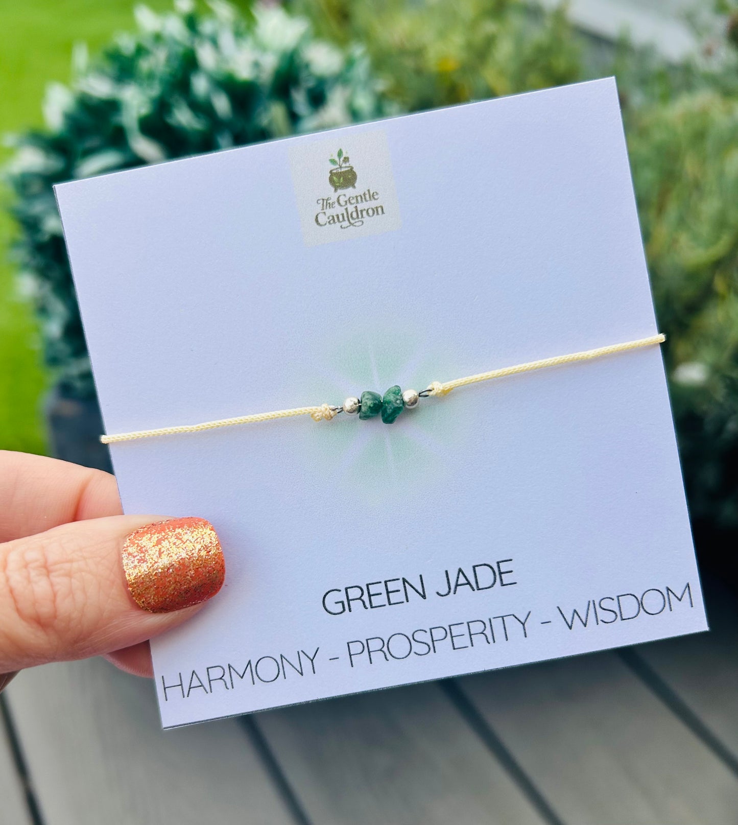 Jade Crystal Bracelet