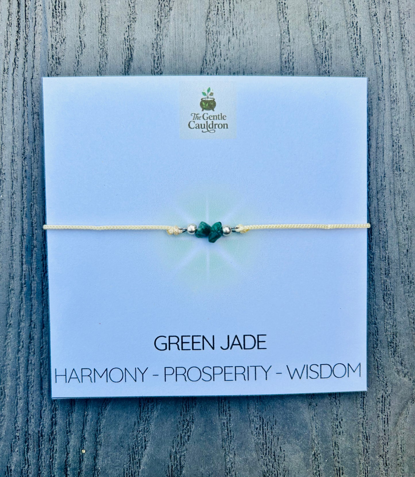 Jade Crystal Bracelet