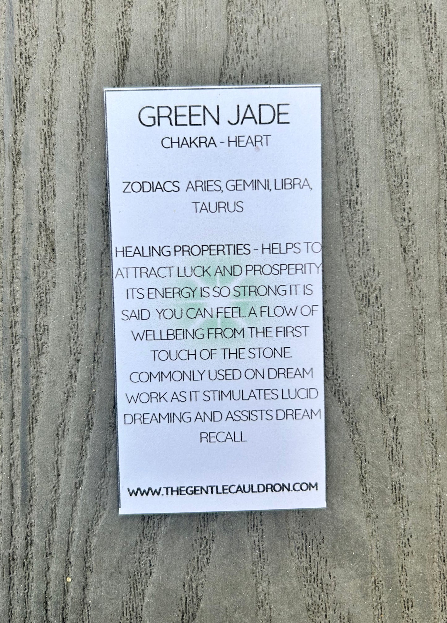 Jade Crystal Bracelet