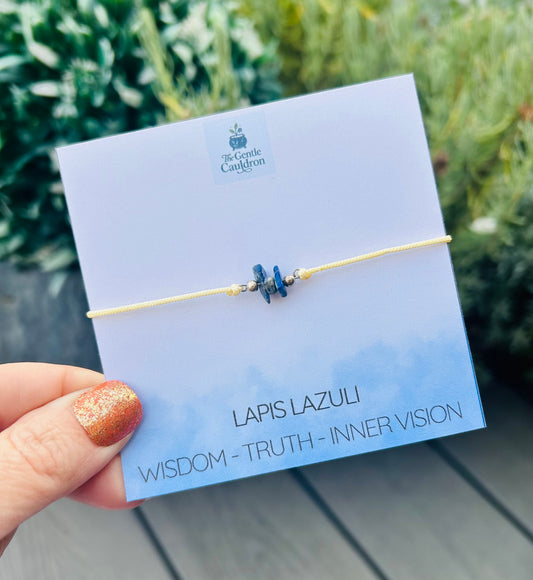 Lapis Lazuli Crystal Bracelet