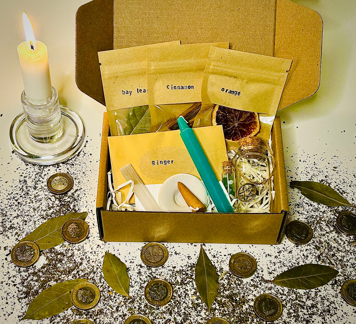 Luck, Wealth and Abundance Spell Kit