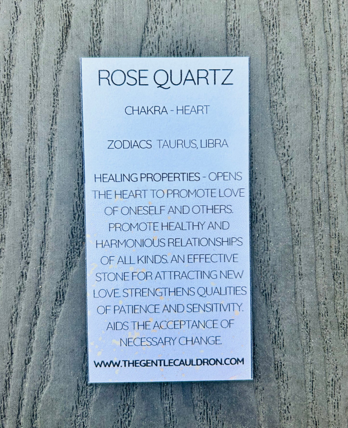 Rose Quartz Crystal Bracelet