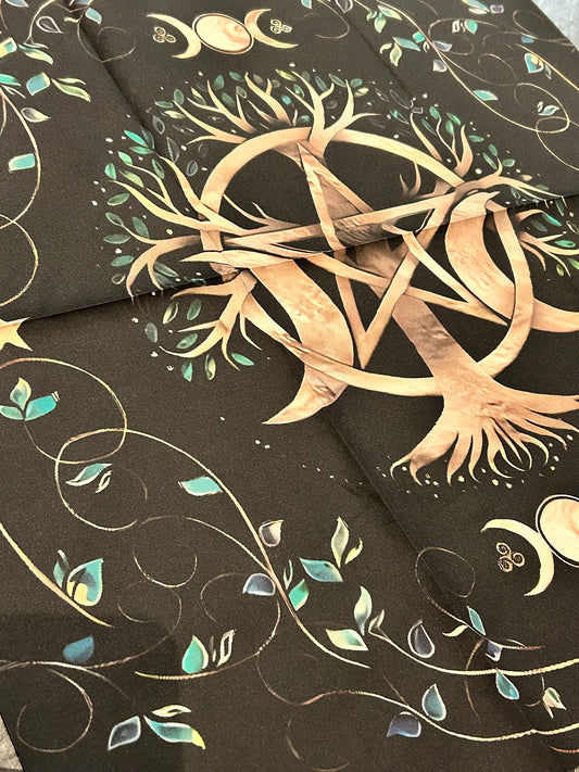 Tree of Life Tarot/Altar Cloth