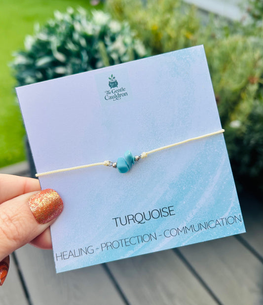 Turquoise Crystal Bracelet