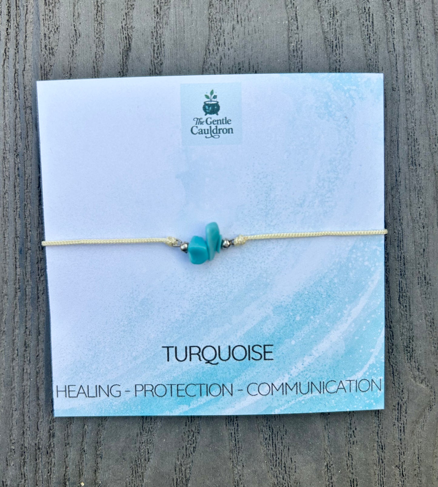 Turquoise Crystal Bracelet