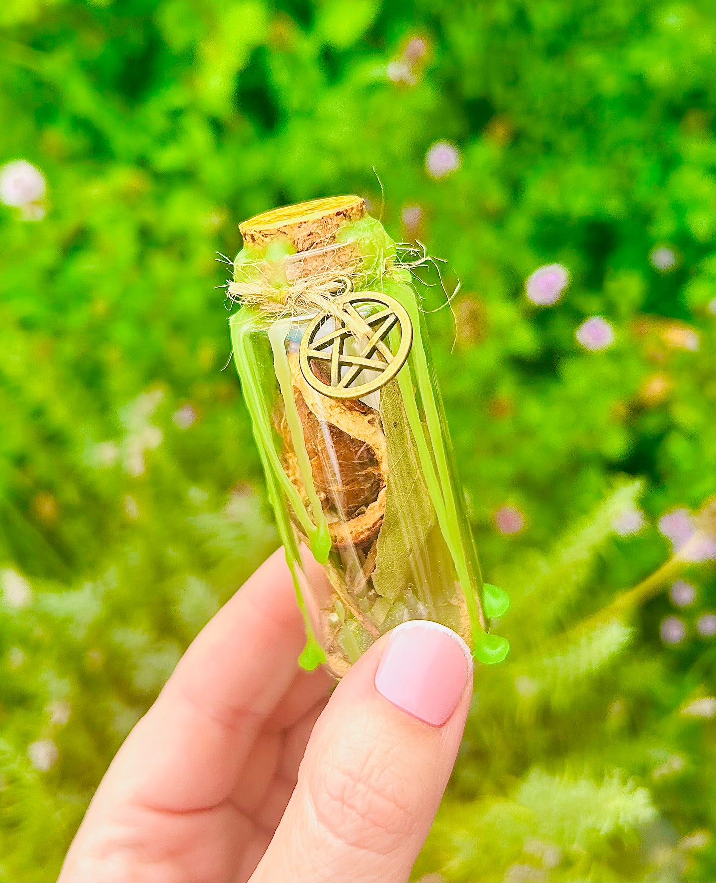 Wealth & Luck Spell Jar