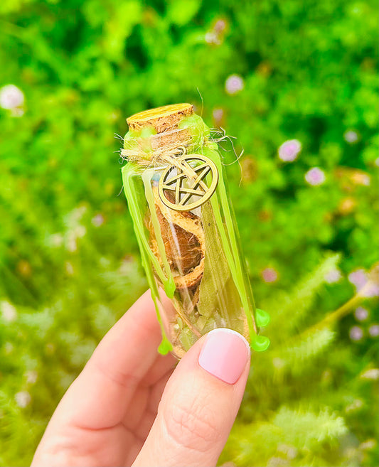 Wealth & Luck Spell Jar