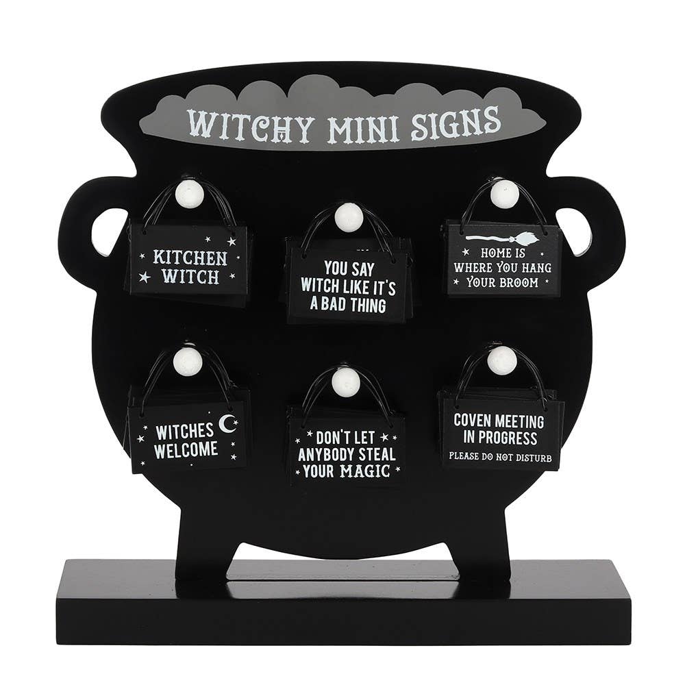 Mini Witchy Hanging Signs