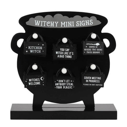 Mini Witchy Hanging Signs