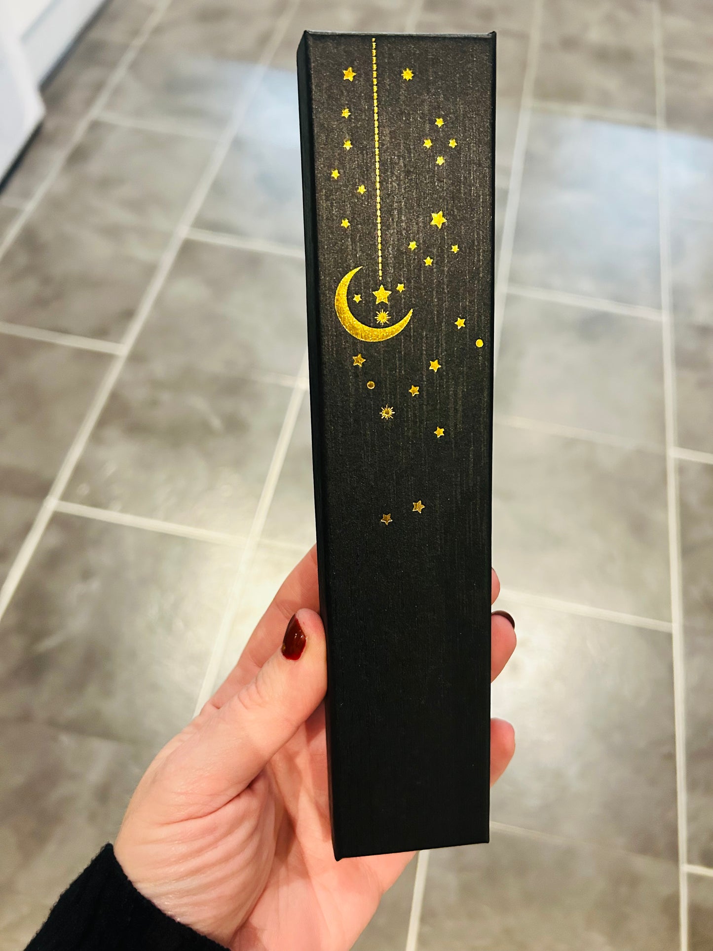 Celestial Star and Moon necklace - Silver